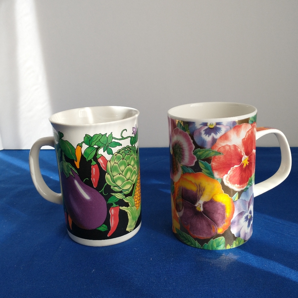 Spring Flowers & Harvest Mugs